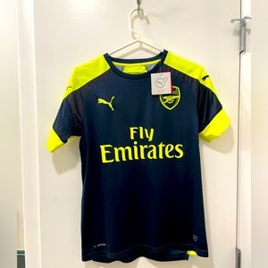 Arsenal Youth jersey 2016/2017 navy/yellow NWT
